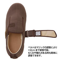 徳武産業 ダブルマジックIII 茶4L(26.0~26.5cm) 1097 1足