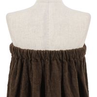 伊藤忠リーテイルリンク サロン用ガウン ブラウン 1枚