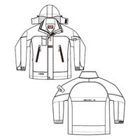 アイトス　AZ6060-019　防寒コート　イエロー　3L　（直送品）