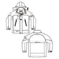 アイトス　AZ6060-008　防寒コート　ネイビー　M　（直送品）
