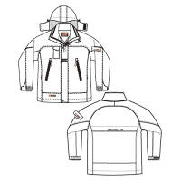 アイトス　AZ6060-008　防寒コート　ネイビー　L　（直送品）