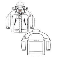 アイトス　AZ6060-008　防寒コート　ネイビー　LL　（直送品）