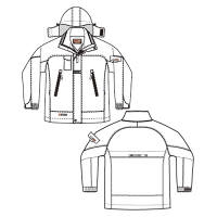 アイトス　AZ6060-010　防寒コート　ブラック　3L　（直送品）