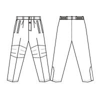 アイトス　AZ6062-010　防寒パンツ　ブラック　3L　（直送品）