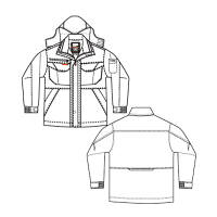 アイトス　AZ8460-004　防寒コート　シルバーグレー　LL　（直送品）