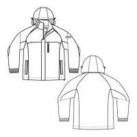 アイトス　AZ8471-007　防寒ブルゾン　サックス　LL　（直送品）