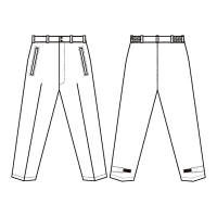 アイトス　AZ8472-008　防寒パンツ　ネイビー　M　（直送品）