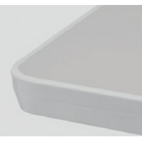 アイリスチトセ　フラップテーブルZ型　ライトグレー　幅1500×奥行600×高さ700mm　1台　（直送品）