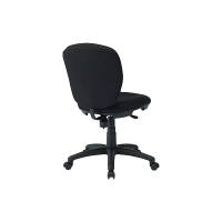 サンワサプライ　ミドルバックOAチェア　オフィスチェア　肘無し　ブラック　SNC-T146BK　1脚　（直送品）