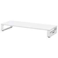サンワサプライ　USBハブ付き机上液晶モニタスタンド　MR-LC201HW　（直送品）