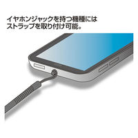 サンワサプライ スマートフォン＆タブレット用タッチペン ブラック PDA-PEN25BK（直送品）