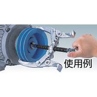 スーパーツール ギャープーラG型 プロ用強化型 D(被引抜き物の直径):最小50、最大100 G4 1台