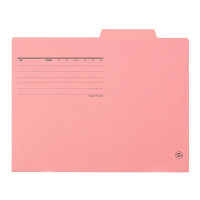 プラス　個別フォルダー　A4　ピンク　1箱（100枚）　FL-061IF　87098