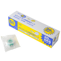 プラス　修正テープ　ホワイパーエコ　詰め替えテープ　幅5mm×7m　グリーン　緑　20個　WH-305TR　42285