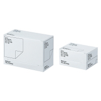 アスクル　貼ってはがせるオフィスのふせん　サイズセット　75×75ｍｍ/75×25mm　パステルカラー　4色セット　20冊＋20冊  オリジナル