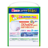 【アウトレット】リリーフ はつらつパンツ たっぷり長時間 5回分　L～LL　1箱（64枚：32枚入Ｘ2パック）花王 大人用紙おむつ パンツタイプ