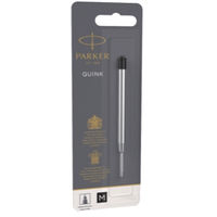 パーカー　ボールペン替芯　単色用　黒　細字（F）　S1950367