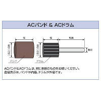 イチグチ ACバンド用 ACドラム 30×30×6 AD3030 1セット(10個:1個×10本)（直送品）