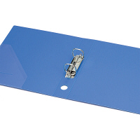 キングジム　レバーリングファイル　A4タテ　背幅50mm　青　3673　1箱（10冊入）