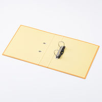 リヒトラブ リクエスト D型リングファイル（くるみ貼り）A4タテ背幅69mm 橙 G2250-4 1箱（20冊：10冊入×2袋）