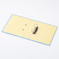 リヒトラブ リクエスト D型リングファイル（くるみ貼り） A4タテ 背幅69mm 水 1箱（20冊：10冊入×2袋）