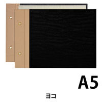 プラス　とじ込表紙　A5ヨコ　158×220mm　2穴　FL-010TU　79227　1袋（10組入）