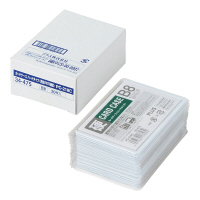 プラス　カードケース　ハードタイプ（再生PET仕様）　B8　67×94　34475　業務用パック　1箱（20枚入）