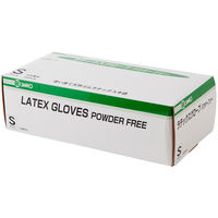 三興化学工業　ラテックスグローブ　パウダーフリー　Sサイズ　240920　1箱（100枚入）（使い捨てグローブ）