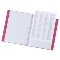 リヒトラブ　リクエスト　クリヤーブック　A4タテ　20ポケット　赤　G3201　スーパー業務用パック　1セット（30冊：10冊入×3箱）