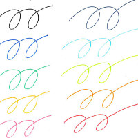 ゲルインクボールペン サラサクリップ 0.5mm 10色セット JJ15-10C ゼブラ