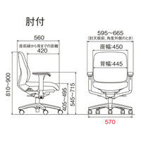 イトーキ トルテRチェア ローバック ポリジンコーティング仕様 布張り 肘無し　ネイビーブルー KZ240PGM-W9B2X 1脚