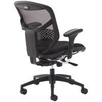 エルゴヒューマン エンジョイ ToBe オフィスチェア 座面クッション 肘付 ブラック EHT KM11 BK 1脚（2梱包）