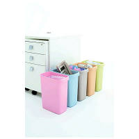 リス くず入れ ニーナカラー 13L ゴミ箱 ベージュ 1個 オリジナル