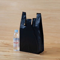 透けないカラーレジ袋　ブラック　20号　0.02mm厚　1セット（3000枚：100枚入×30袋）　伊藤忠リーテイルリンク