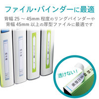 エレコム　背ラベル(ファイル用)　13面　EDT-TF13　1袋（10シート入）（直送品）