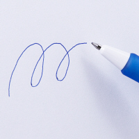 アスクル ノック式油性ボールペン エコタイプ3 0.7mm 青 10本 AS-KBP3-ＢＬ  オリジナル