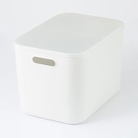 無印良品 やわらかポリエチレンケース 大 約幅25.5×奥行36×高さ24cm 良品計画