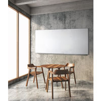 日学　アルミ枠ライトフレームホワイトボード　無地　1800×890mm　LT-11