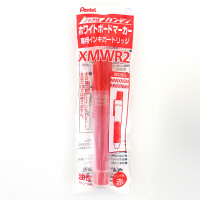 ぺんてる ノック式 ハンディホワイトボードマーカー カートリッジ 赤 XMWR2-B 1本