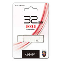 HIDISC キャップ式 USB3.0メモリー 32GB HDUF114C32G3