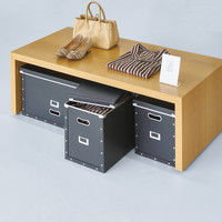 パルプボード収納ボックス（組立式）　L　アスクル  オリジナル