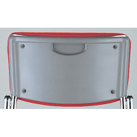 【軒先渡し】サンケイ　会議椅子　ブルー　CM350-MX　1箱（4脚入）　（直送品）