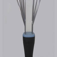 長谷川化学工業　抗菌泡立てIIライン　60cm　ブラック　（直送品）