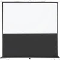 サンワサプライ プロジェクタースクリーン PRS-Y80HD 80型 16:9 ポール式（直送品）