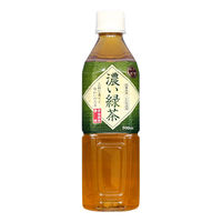 富永貿易 神戸茶房 濃い緑茶 500ml 1セット（48本）