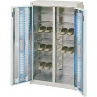 クリーンボックスワイド　16足用　アイボリー　大信工業　（直送品）