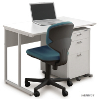 アイリスチトセ　BITシリーズ　オフィスチェア　スタンダード　肘無し　グリーン　BIT-EX43-G　1脚　（直送品）