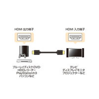 サンワサプライ イーサネット対応HDMIケーブル 2m ブラック KM-HD20-20DBK 1本