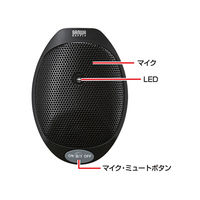 サンワサプライ WEB会議高感度USBマイク MM-MCUSB22 1個
