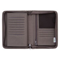 キングジム スキットマン 通帳＆カード収納ケース A5  ダークグレ 2360ター